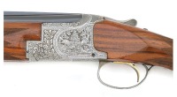 Scarce Funken Engraved Browning Superposed Grade IV Lightning “Baby Foxes” Shotgun - 3