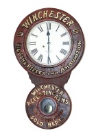 Baird Clock Co. Winchester Advertising Clock