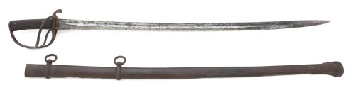 Scarce Georgia Pattern 1853 Cavalry Troopers Sword By Isaac Campbell & Co.