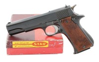 Rare & Excellent Star Model MMS Semi-Auto Pistol With Matching Holster-Stock & Box - 2