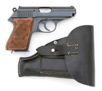 Walther PPK Semi-Auto Pistol With German Police Markings