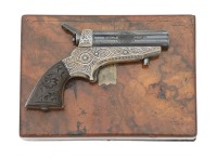 Cased And Engraved Tipping & Lawden Model 1A Sharps Patent Pepperbox - 2