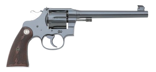 Excellent Colt New Service Target Revolver