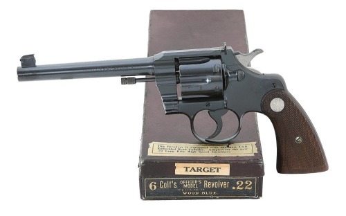 Colt Officers Model Target Revolver