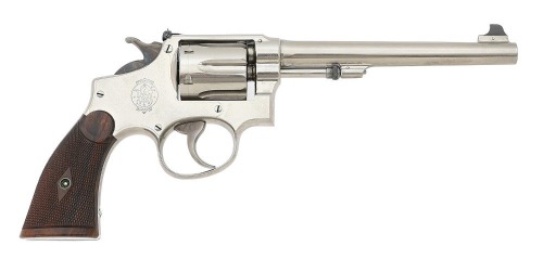 Very Fine Smith & Wesson Model 1902 38 Hand Ejector Target Revolver