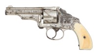 Factory Engraved Merwin, Hulbert & Co. Medium Frame Double Action Revolver - 2