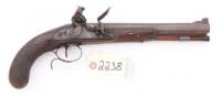 Twigg Flintlock Dueling Pistol Converted For Target Use