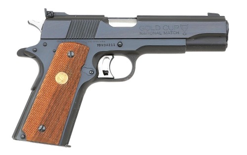 Colt Gold Cup National Match Semi-Auto Pistol