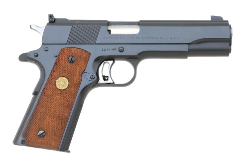 Excellent Colt National Match Mk III Mid-Range Semi-Auto Pistol