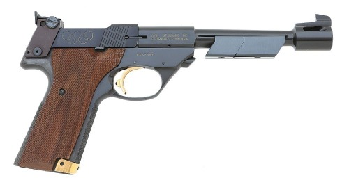 High Standard Military Model ISU Olympic Commemorative Semi-Auto Pistol