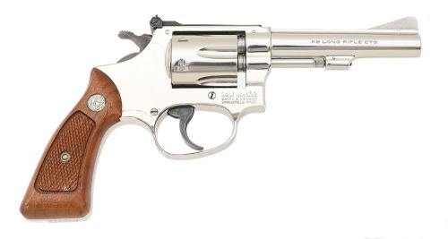 Lovely Smith & Wesson Model 34-1 Double Action Revolver