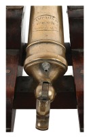 Antique French Brass Barrel Muzzleloading Salute Cannon - 2