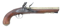 British Brass-Barreled Flintlock Holster Pistol By Ketland & Co.