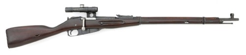 Soviet Model 91/30 PU Bolt Action Sniper Rifle By Tula