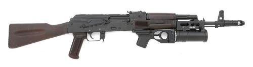 Custom Russian AK-74 Semi-Auto Carbine With Faux GP-25 Grenade Launcher