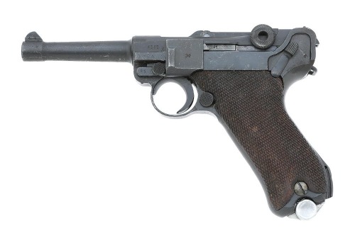 German P.08 Luger S/42 Pistol By Mauser