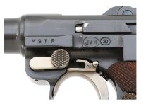 Excellent John Martz Custom 45 Caliber Navy Luger Pistol - 4