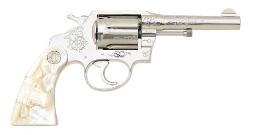 Factory Engraved Colt Police Positive Special Revolver