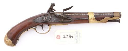 Unmarked European Flintlock Holster Pistol