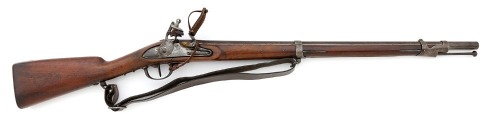 Belgian Martial-Style Flintlock “Musketoon” with Maubeuge Lock