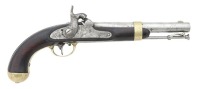 U.S. Model 1842 Percussion Pistol by H. Aston