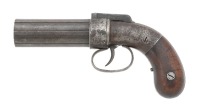 Allen & Thurber Bar Hammer Percussion Pepperbox Pistol