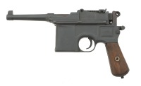 German C96 Semi-Auto Pistol by Mauser Oberndorf - 2