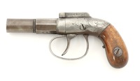 Allen Patent Bar Hammer Percussion Pistol