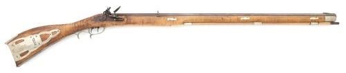 Unmarked Contemporary Flintlock Fullstock Rifle