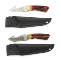 Pair Of North American Hunting Club Knives