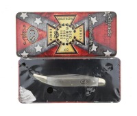 Schrade Model 1083CWC Confederate States Of America Knife Tin