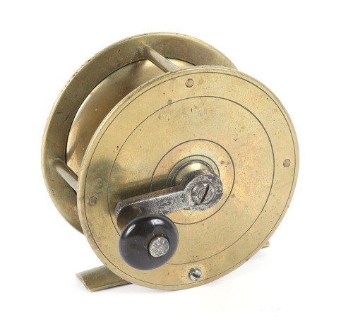 Antique Brass Fly Reel