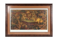 Framed “A Gentleman’s Foursome” Print by Arnold Friberg