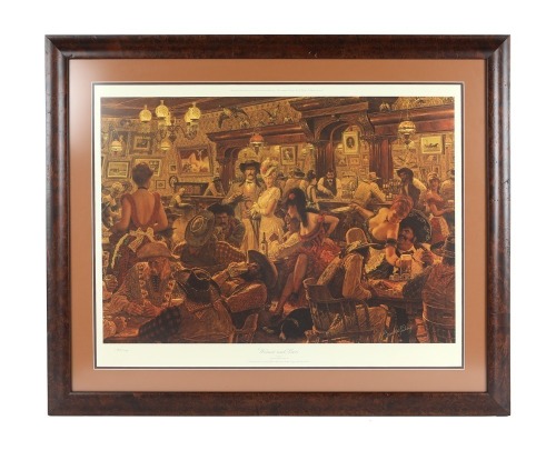 Framed “Winners and Losers” Print by Arnold Friberg