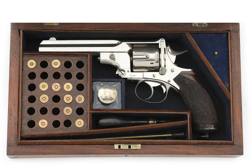 Cased Wilkinson Pryse Double Action Revolver Identified to Sir William Macgregor, Governor & Privy Counsellor