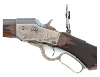 Exceptional Bullard Repeating Arms Co. Single Shot Target Rifle with Extremely Rare W. Milton Farrow Tang Sight - 6