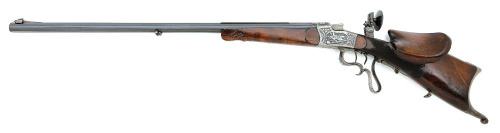 German System Frohn Model 1906 Falling Block Schuetzen Rifle by W ...
