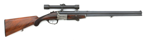 W. Collath Underlever Bockbuchsflinte Combination Gun