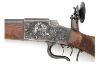 Haenel System Aydt Schuetzen Rifle with Endearing Engraving - 3