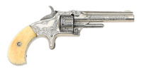 Engraved Smith & Wesson No. 1 Third Issue Revolver with Pipe Case