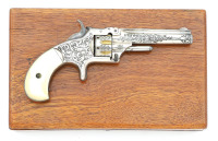 Lovely Cased & Nimschke Engraved Smith & Wesson No. 1 Third Issue Revolver - 2