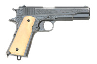 Very Fine & Extremely Rare Factory-Engraved and El Paso-Shipped Colt Government Model Semi-Auto Pistol