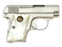 Colt Model 1908 Vest Pocket Hammerless Semi-Auto Pistol