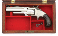 Cased Smith & Wesson No. 1 1/2 Second Issue Revolver