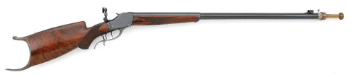 Spectacular Winchester-Pope Model 1885 Muzzleloading High Wall Schuetzen Rifle