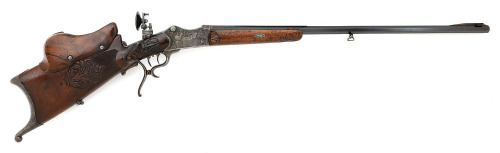 Fine German Martini Schuetzen Rifle Donated by the Roechling Company to the 17th German Federal Shooting Competition