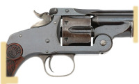 Fine Smith & Wesson 320 Revolving Rifle with Original Tang and Globe Sights - 2