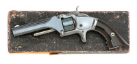 Superb Smith & Wesson No. 1 Second Issue Revolver with Extremely Rare Box - 2