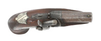 Fine Philadelphia Percussion Pocket Pistol by Slotter & Co. - 3