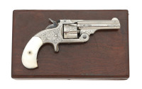 Cased & Engraved Smith & Wesson No. 1 1/2 Single Action Revolver - 2